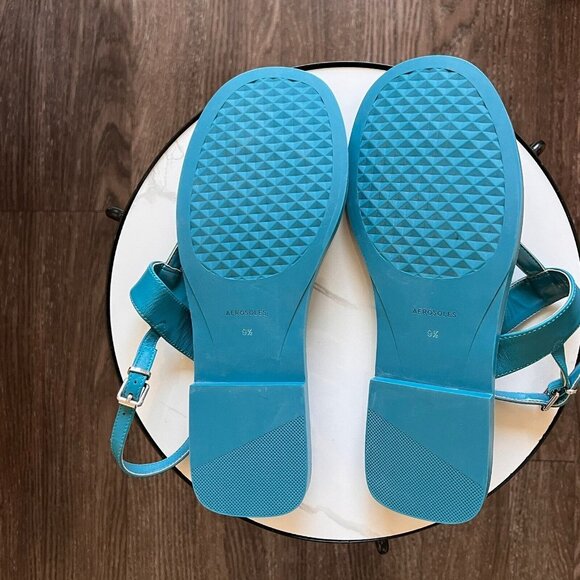 Aerosoles Women's Cherry Flat Sandal Natural 7 Wide​​ - Picture 7 of 8